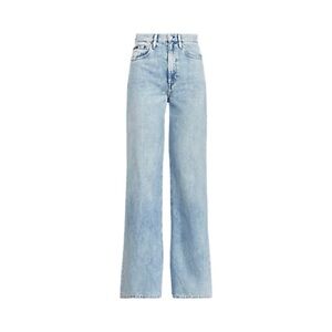 Polo Ralph Lauren Light Blue Wide-Leg Jeans Size 27
